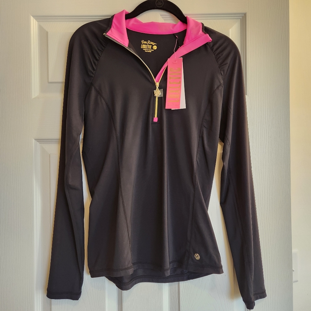 Lilly Pulitzer Justine Luxletic Pullover Medium NWT